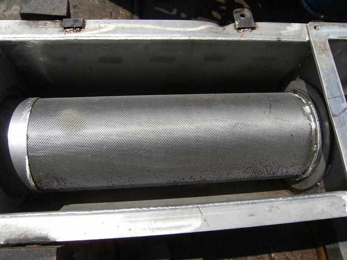 Used Screen, Rotary, 9" x 26", Mauler, 5.5 HP, S/st, Screw #S740426