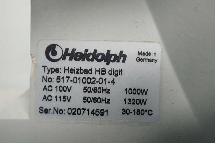 Used Heidolph Laborota 4000 Efficient Rotary Evaporator w/ HB Digital Water Bath