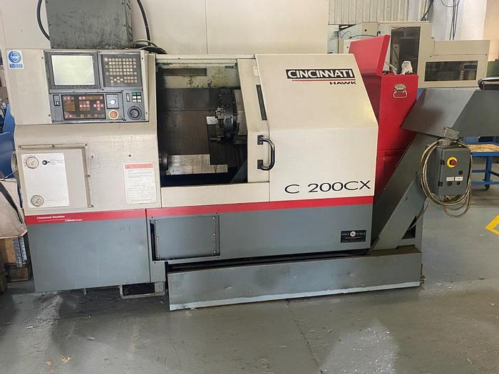 Used 2001 Cincinnati Hawk  C 200 CX Turning Center
