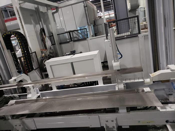 Used 110" VALMET FOCUS FOUR COLOR TISSUE REWINDER AND FUTURA PRINTER MFG. 2015