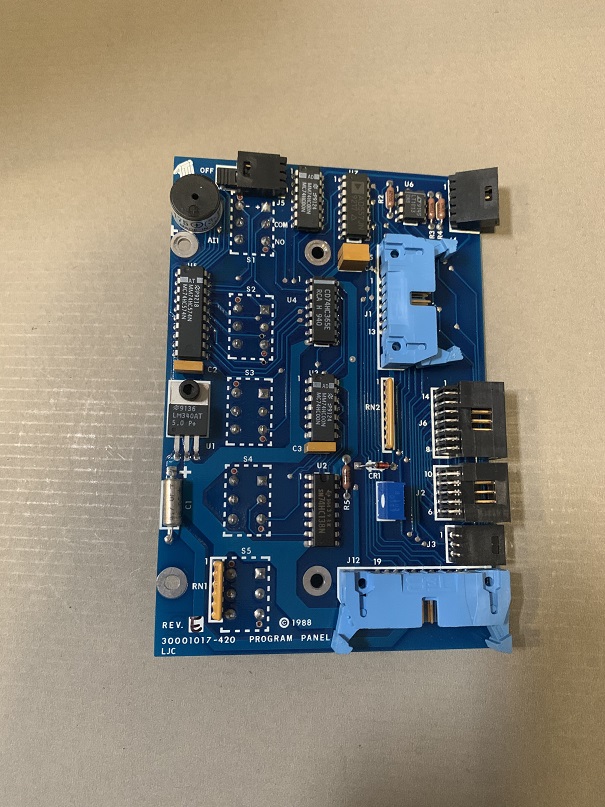 Used Program Panel 30001017-420 REV E