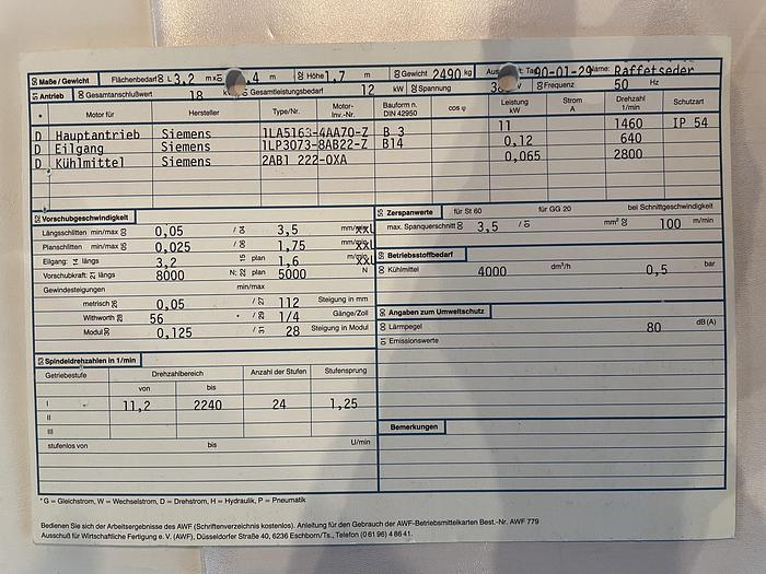 Gebruikt Weipert-Voest-Alpine W490/1,5