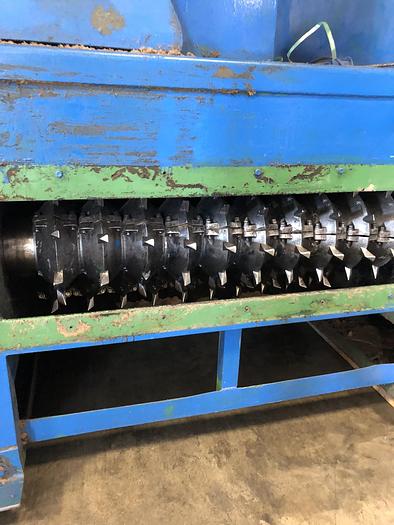 Used 48" WIDE BLOAPCO FLOOR MOUNT SHREDDER