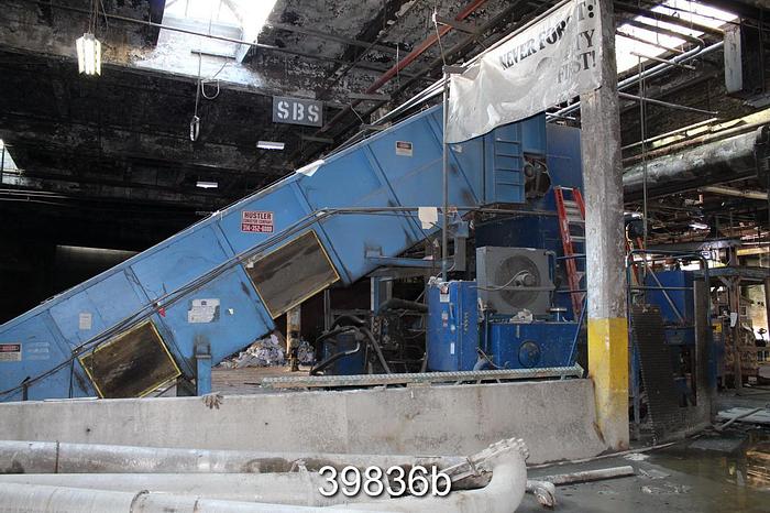 Used American Baler Co. Model 350 NSB Top Fed Horizontal Baler #39836