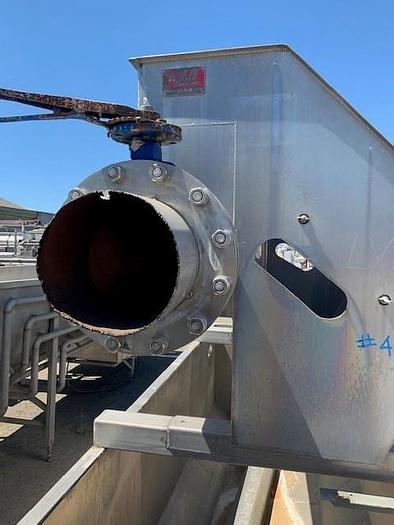 Used Lyco Dewatering - Wastewater Screen with Recovery Tank
