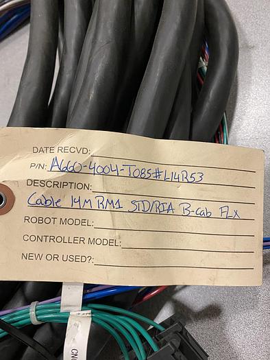 FANUC ROBOT CABLE A660-4004-T085#L14R53 STD/RIA B-CAB FLEX