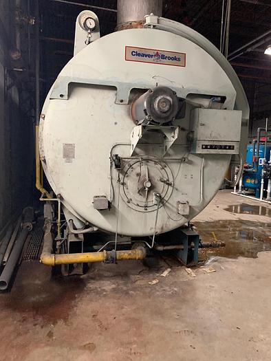 Used 1992 Cleaver Brooks 800 HP 150 PSI Steam Boiler CB 700-800-150