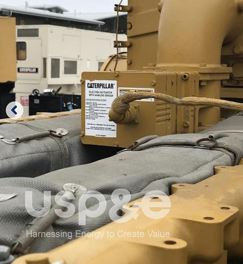 0.90 MW 2008 New Caterpillar G3516 Natural Gas Generator Set