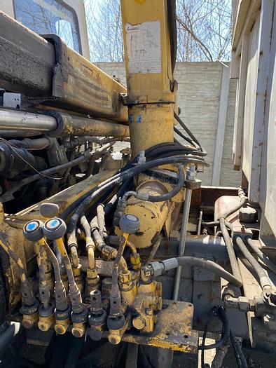 Gebruikt 1987 VOLVO FL6.11 kipper /crane