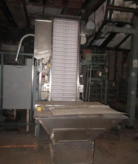 Used Feeder, Cap, Elevator, S/st, Hopper, Conveyor, Anderson #C738212