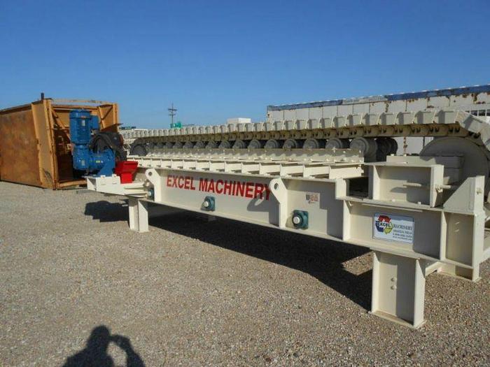 New Excel 48"X20' Heavy Duty Apron Feeder