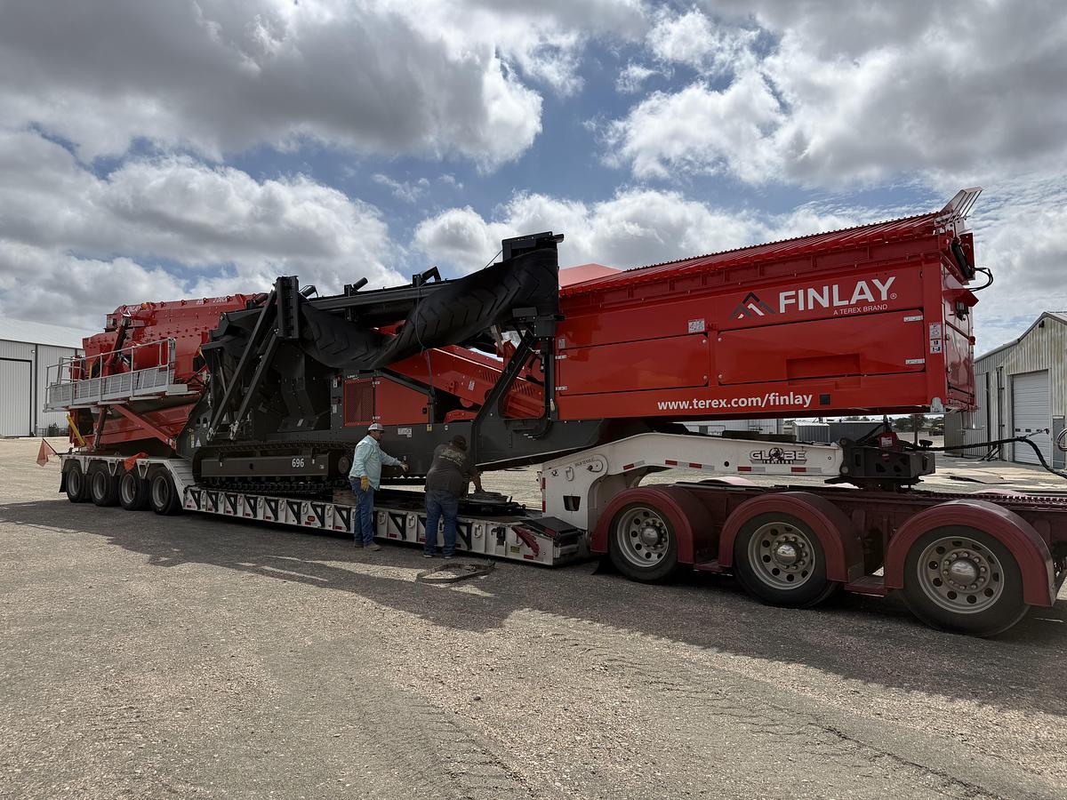 Terex Finlay 696 Track Screen