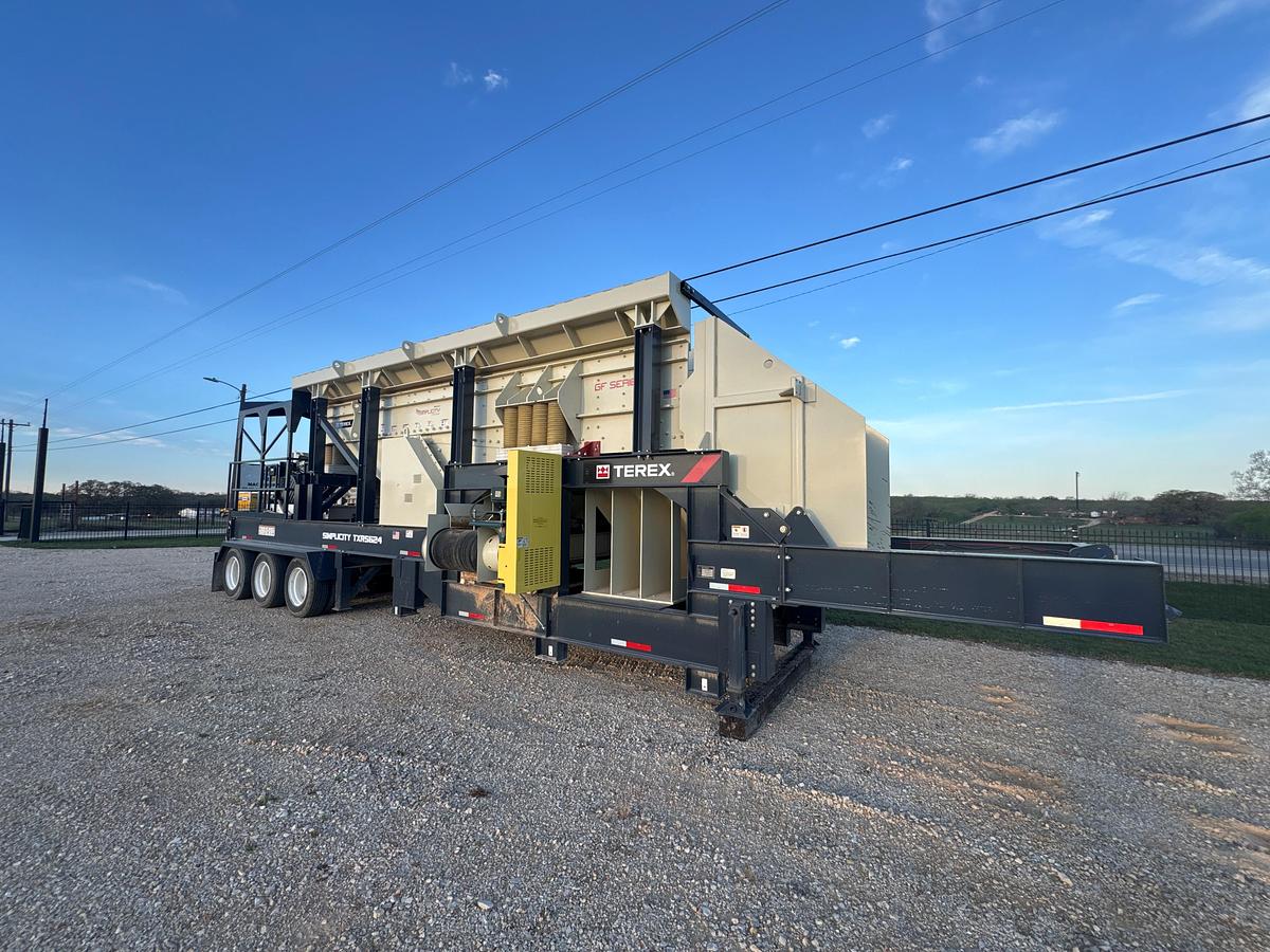 Used Terex Simplicity TXR5621 Portable Rip Rap Plant