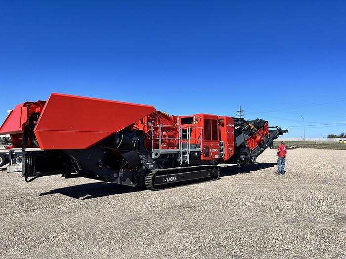 Used USED TEREX FINLAY I-120RS TRACK IMPACT CRUSHER