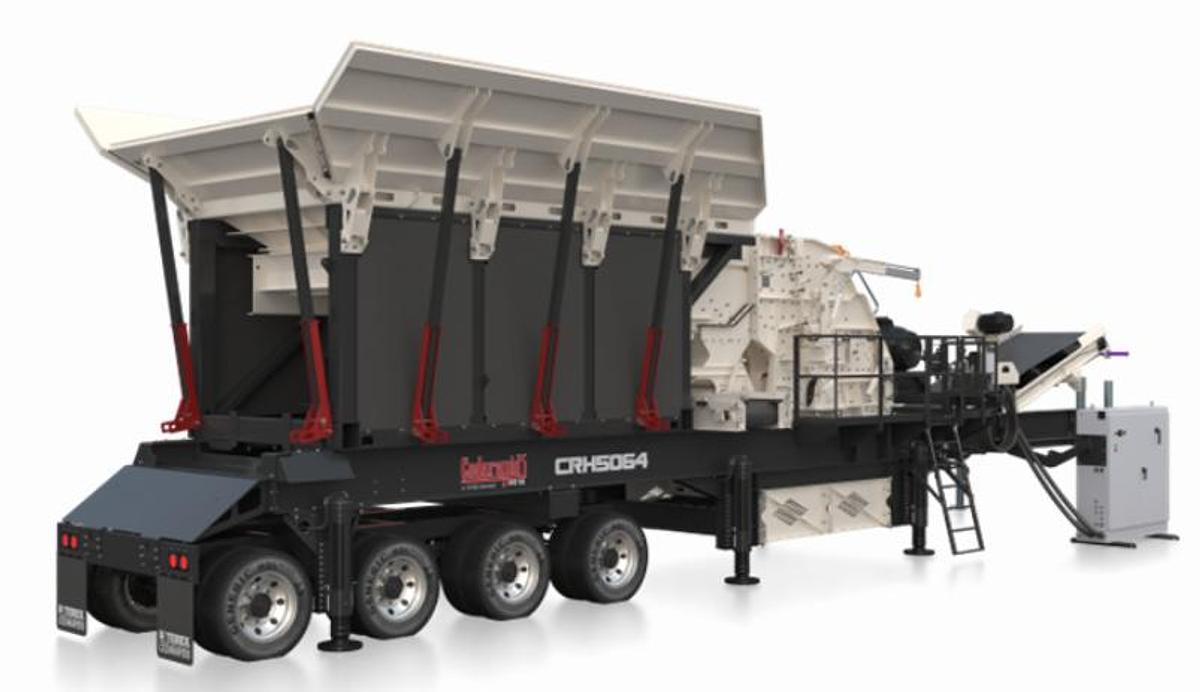 Used Terex Cedarapids CRH5064 Portable Impact Plant