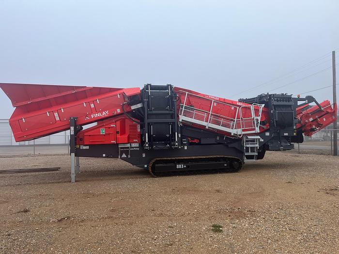 2024 TEREX FINLAY 883 Track MOUNTED 2 DECK SCREEN PLANT