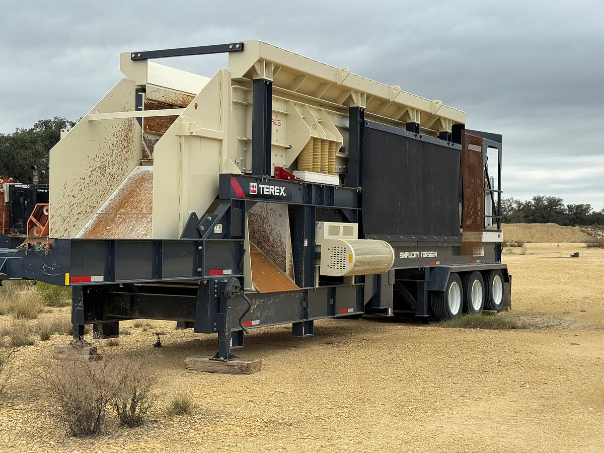 Used Terex Simplicity TXR5621 Portable Rip Rap Plant