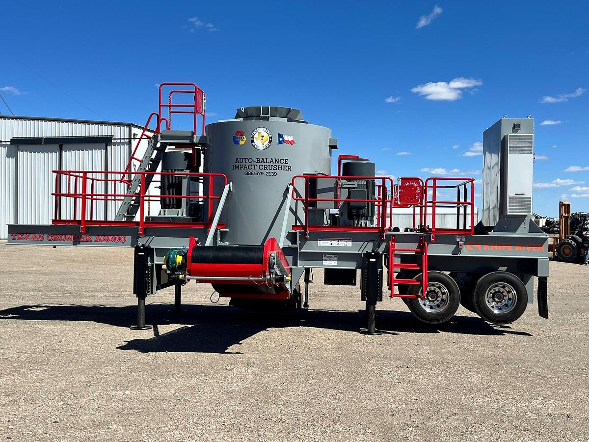 Excel Texas Crusher New Portable Texas Crusher Auto Balance Impact Crusher