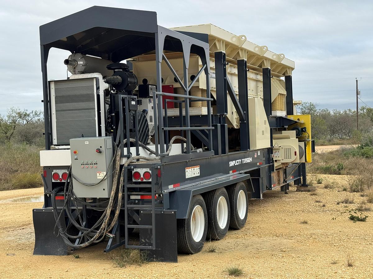 Used Terex Simplicity TXR5621 Portable Rip Rap Plant