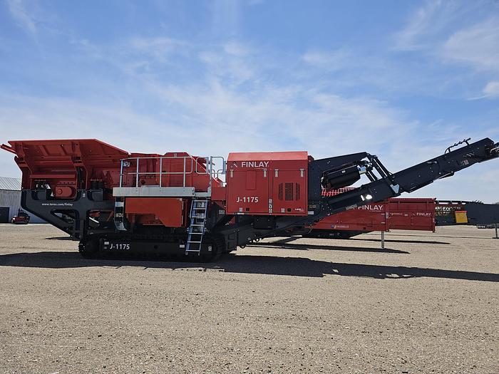 Used Used Terex Finlay J-1175 Track Jaw Crusher