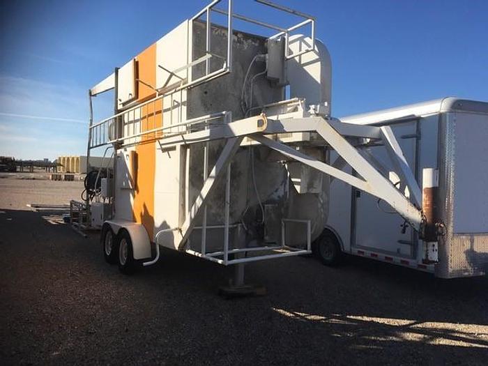 Used 1987 Portable Bag House Dust Collector