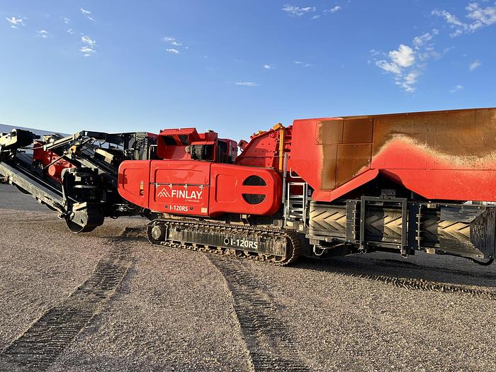Used Used Terex Finlay I-120RS Track Impact Crusher