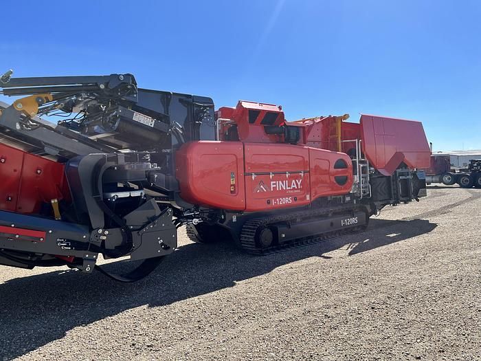 Used USED TEREX FINLAY I-120RS TRACK IMPACT CRUSHER