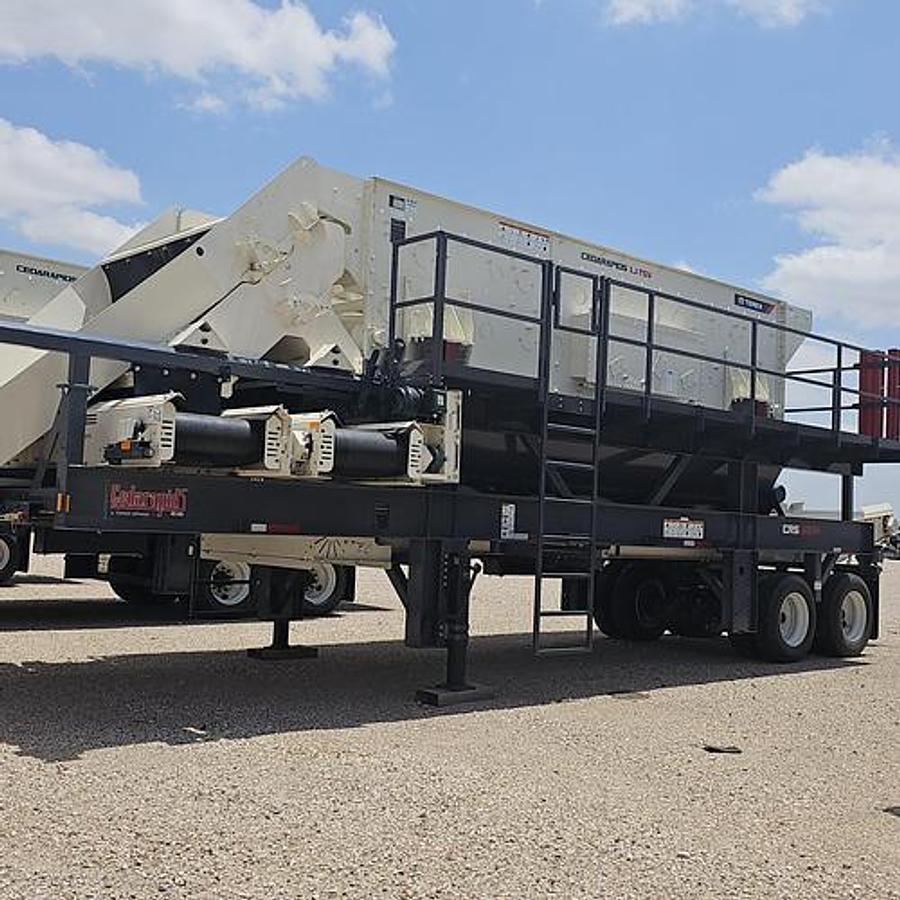 Used Terex Cedarapids 6′x20′ Triple Deck Horizontal Portable Screen