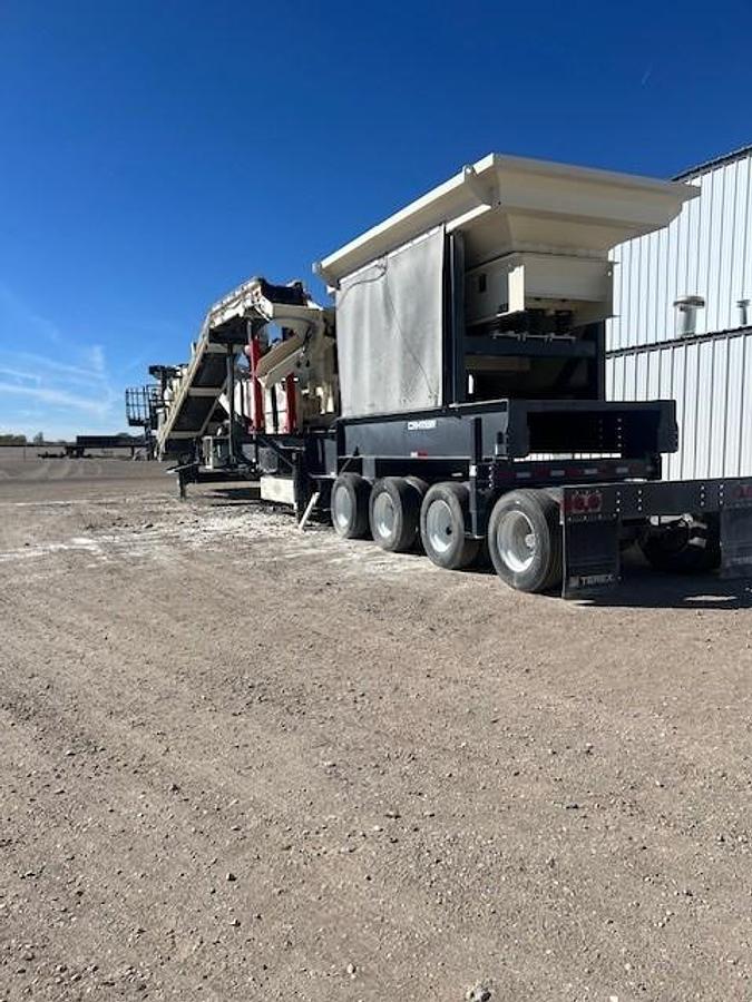 Used Terex Cedarapids Used Terex 1113R Portable Closed Circuit Impact Plant