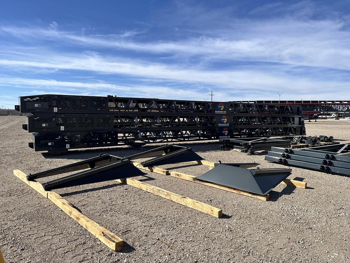 36X50 Lattic Stackable Radial Conveyor