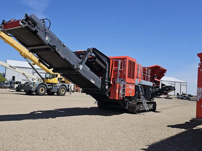 Used Used Terex Finlay J-1175 Track Jaw Crusher
