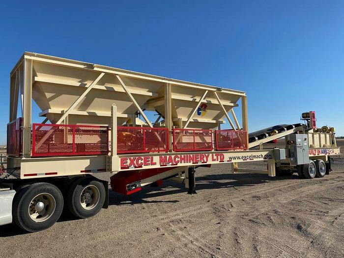 New Excel 2 Bin 750 Portable Pug Mixer