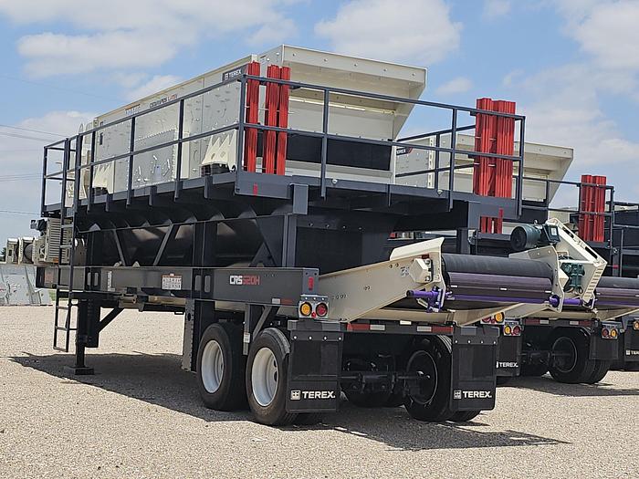 New Terex Cedarapids 6′ x 20′ Triple Deck Horizontal Portable Screening Plant
