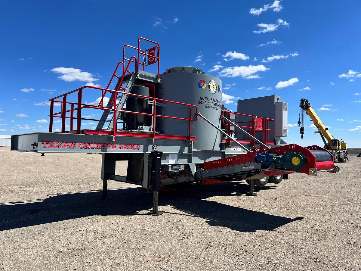 Excel Texas Crusher New Portable Texas Crusher Auto Balance Impact Crusher