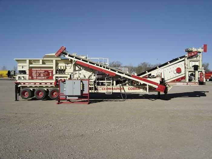 New Excel Cobra 1200 Portable Crushing Plant