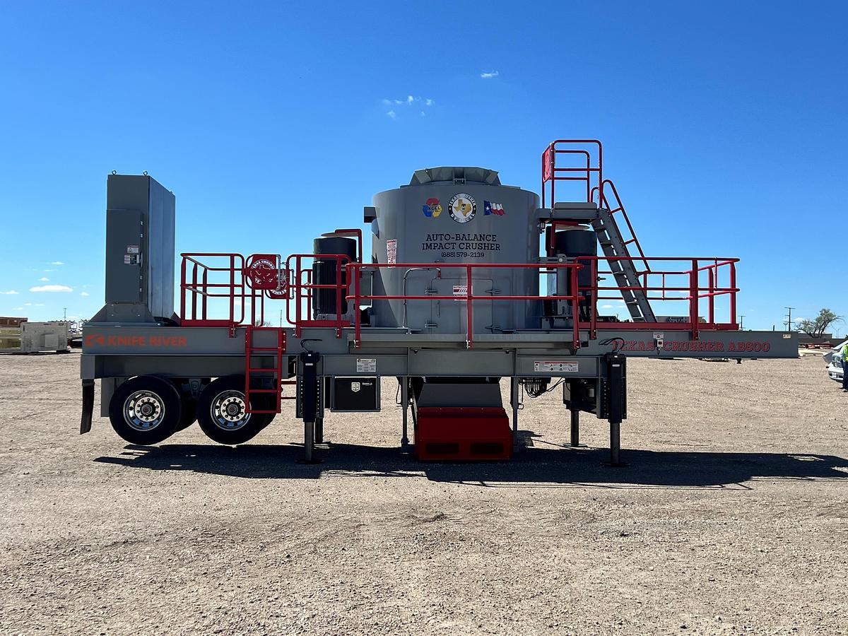 Excel Texas Crusher New Portable Texas Crusher Auto Balance Impact Crusher