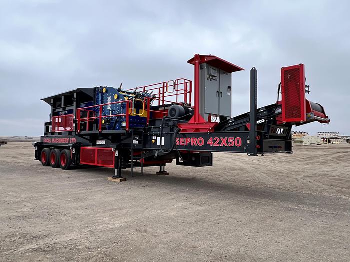 New Sepro Portable 42X50 Impact Crusher
