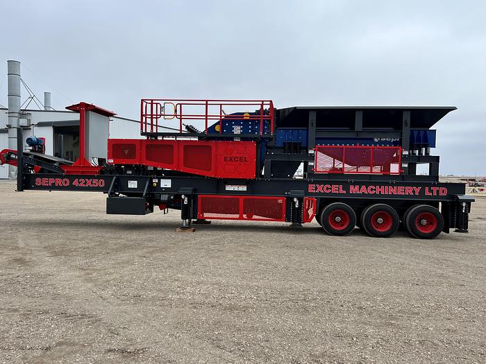 New Sepro Portable 42X50 Impact Crusher