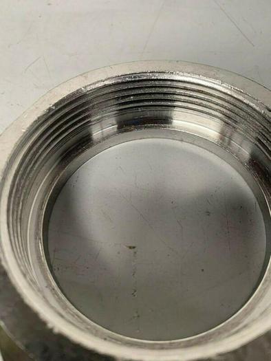 Used 3.5" Stainless Steel Hex Nut for endcap