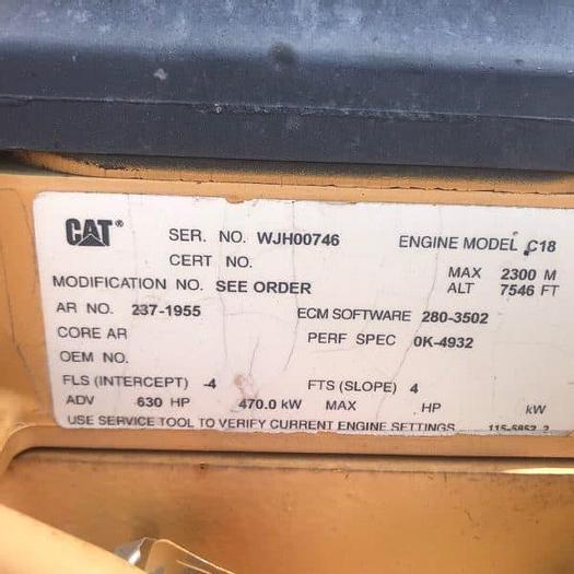 Used Caterpillar C18 ACERT