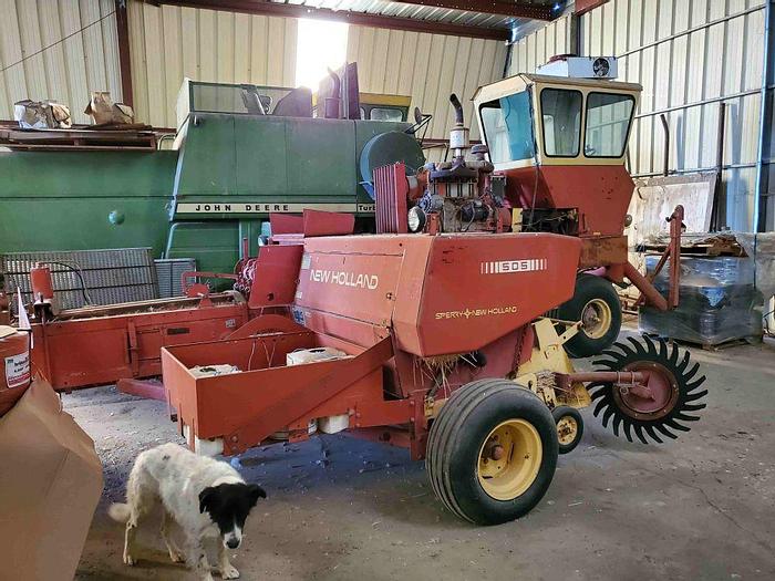 Used New Holland 505 Self-Propelled Baler