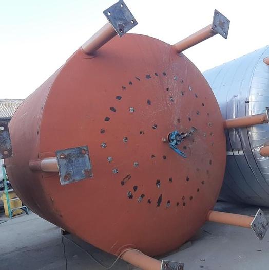 Used Tank, 6,500 Gallon, C/st, Jkt, Agit, FT/DB #S743354