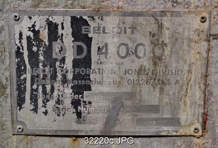 Used Beloit DD4000 42-46" Refiner #32220