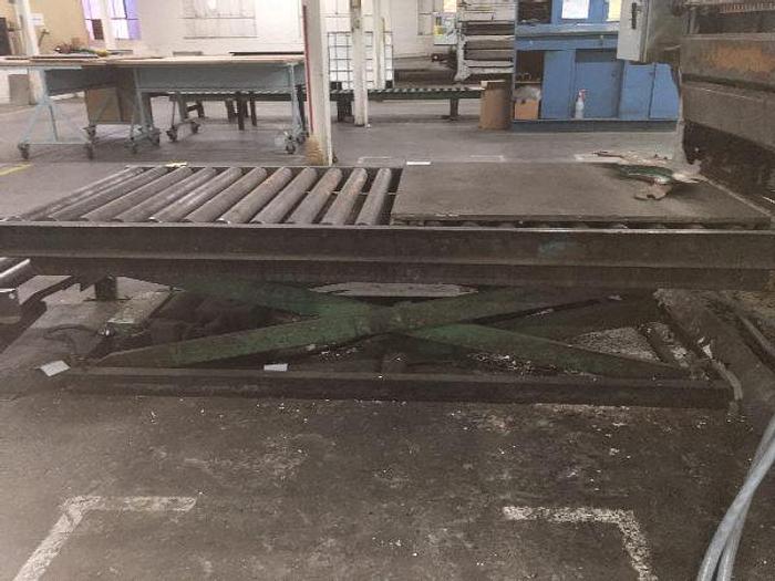 Used LOT OF (5) HEAVY-DUTY SCISSOR-LIFTS