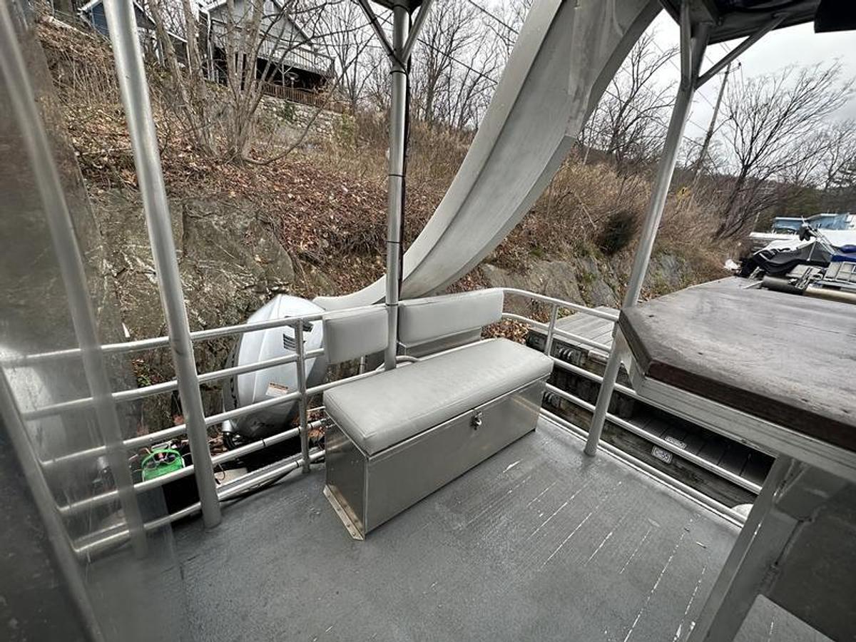 Used 2020 SolidCraft Tritoon 10x30 Double Decker