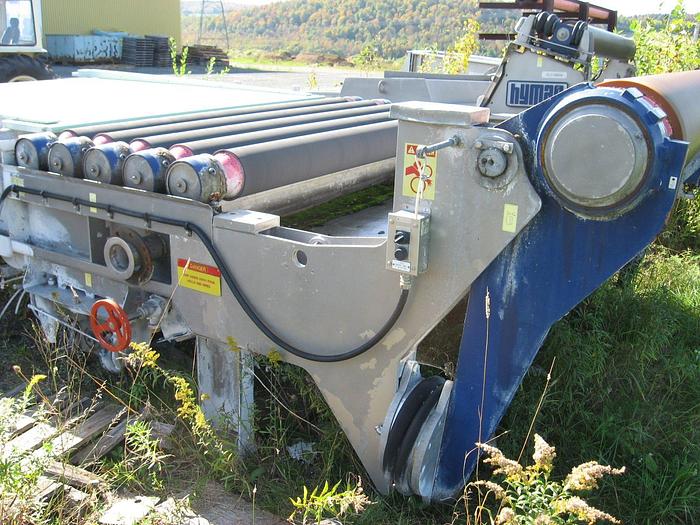 Used 2.1M (85") KVAERNER HYMAC 80MSL DEWATERING BELT PRESS
