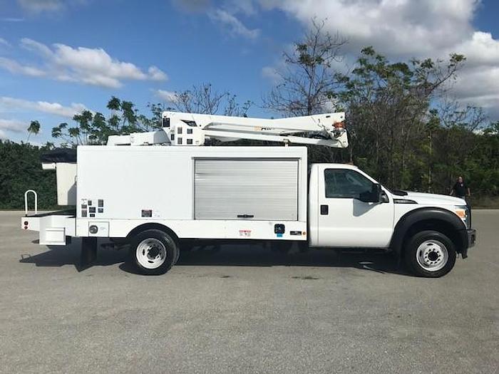 Used 2014 Ford F550 Omnivan Altec AT248F 48ft Bucket Truck - C75164
