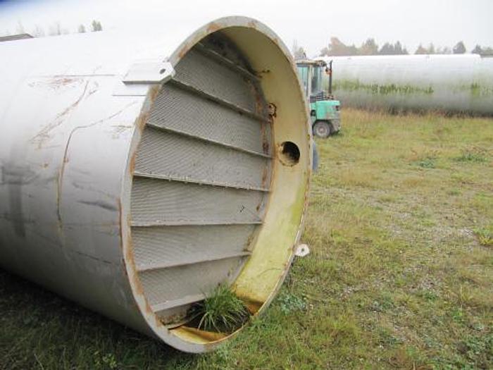 Used 10 m3 stainless open tank