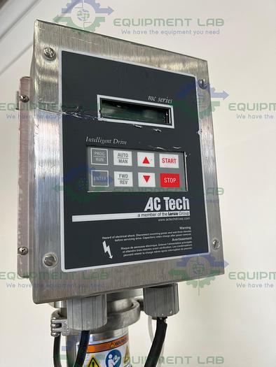 Used Precision Stainless  500 Liter  Jacketed Reactor  Mixing Tank w/ PharMix Agitator