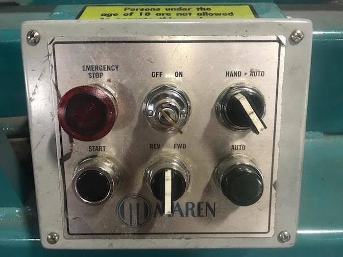 Used MAREN HORIZONTAL WIDE MOUTH SHEAR BALER MODEL SWSS-A-8-30P 30 HP NO CONVEYOR - PENDING